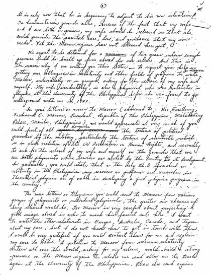 Second page of the April 19, 1976 letter
