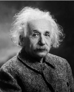 Portrait of Albert Einstein